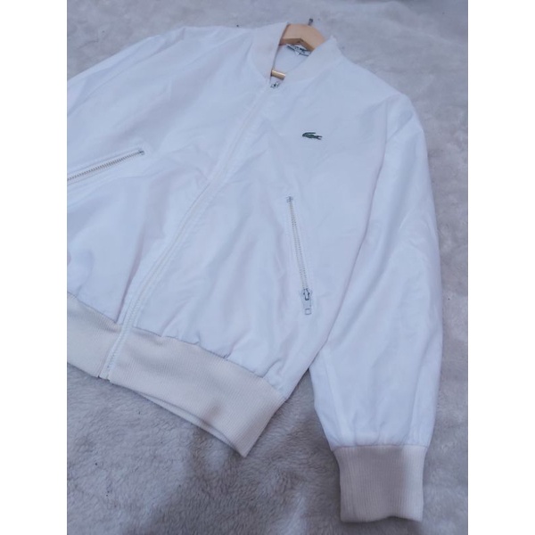 JAKET BOMBER LACOSTE ORIGINAL PRELOVED BEKAS FASHION PRIA