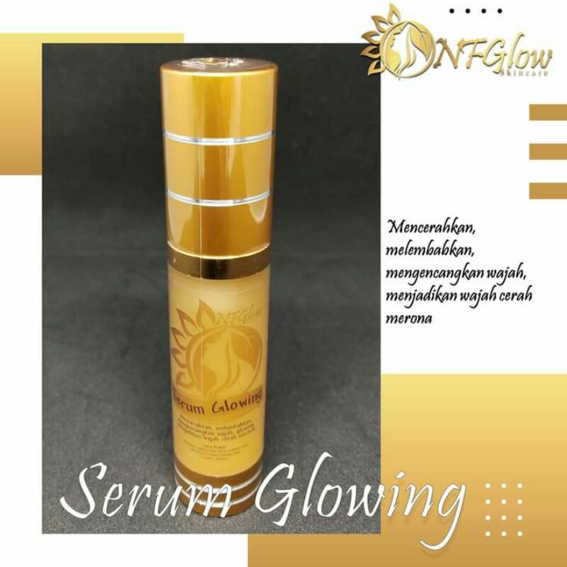 Serum Nf glow skincare bikin wajah Glowing natural