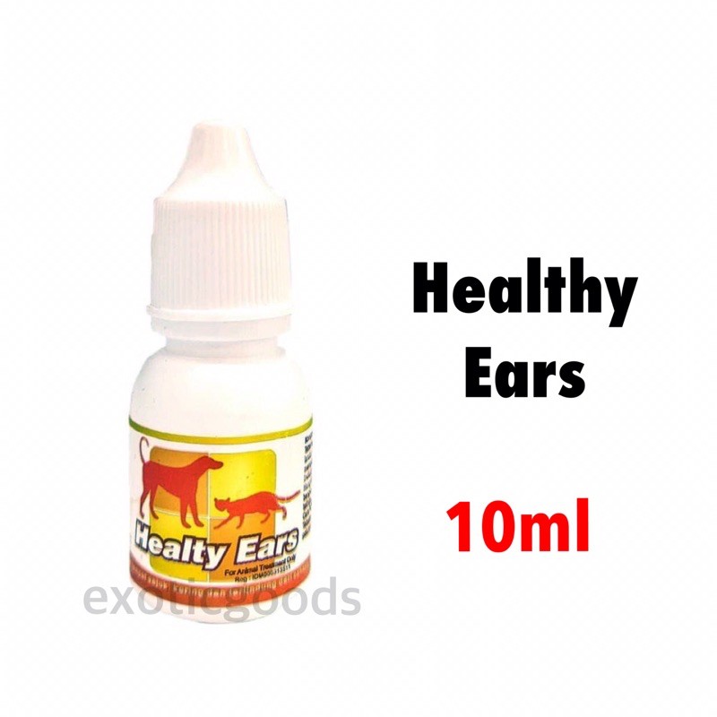 HEALTHY EARS 10ml OBAT TETES TELINGA KUCING OBAT TELINGA ANJING OBAT OBAT TELINGA RAID ALL OBAT LUKA