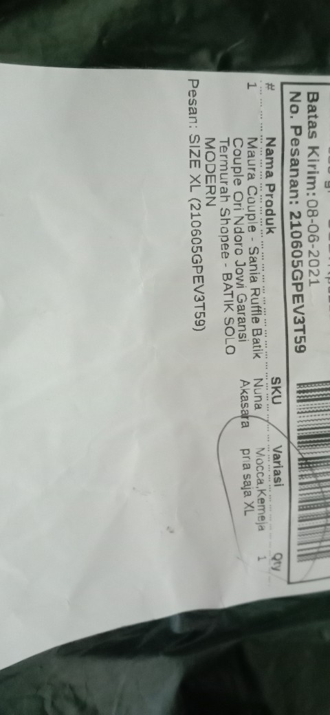 Maura Couple - Sania Ruffle Batik Couple Ori Ndoro Jowi Garansi Termurah Shopee - Batik Solo Modern