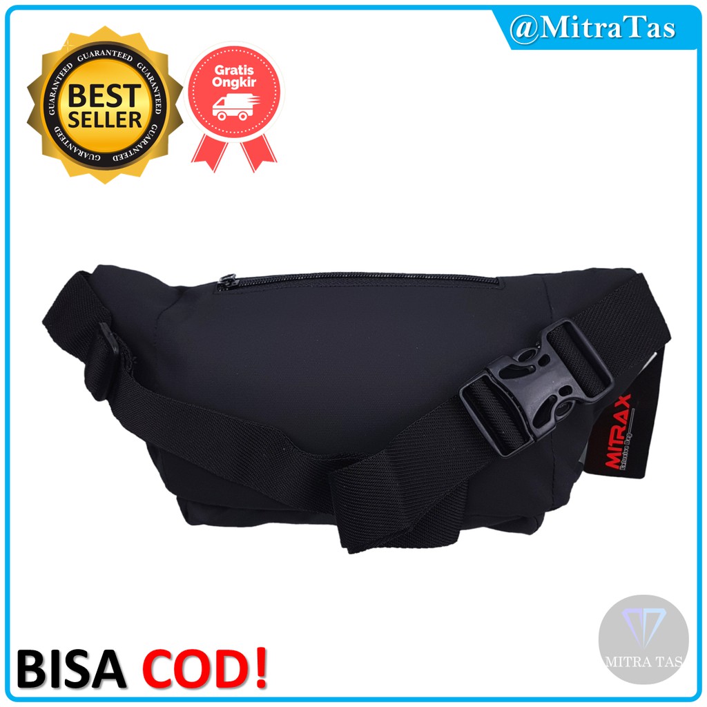 Waist Bag MitraX Uno Bahan Kulit Bimo dengan KUALITAS TERBAIK!