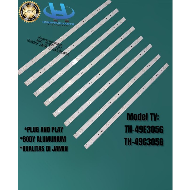 LED BACKLIGHT PANASONIC PANASONIK  TH-49C305G TH-49E305G TH 49C305G TH 49E305G