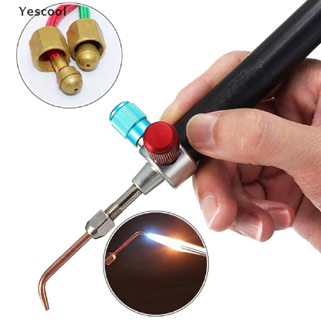 Yescool 1 Set Alat Las Multifungsi Presisi Oksigen Acetylene