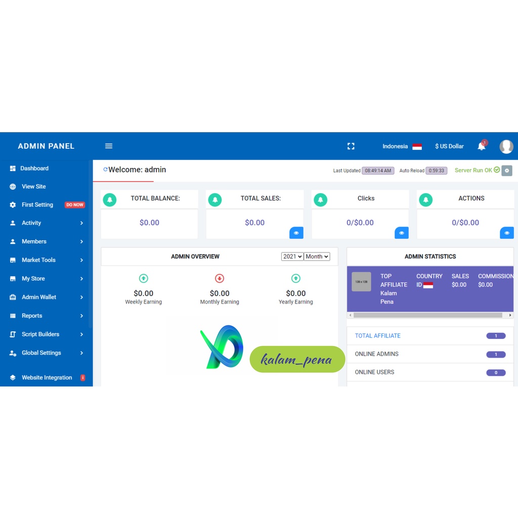 Source Aplikasi MLM Referal Investasi via PHP (Aplikasi Berbasis Web)