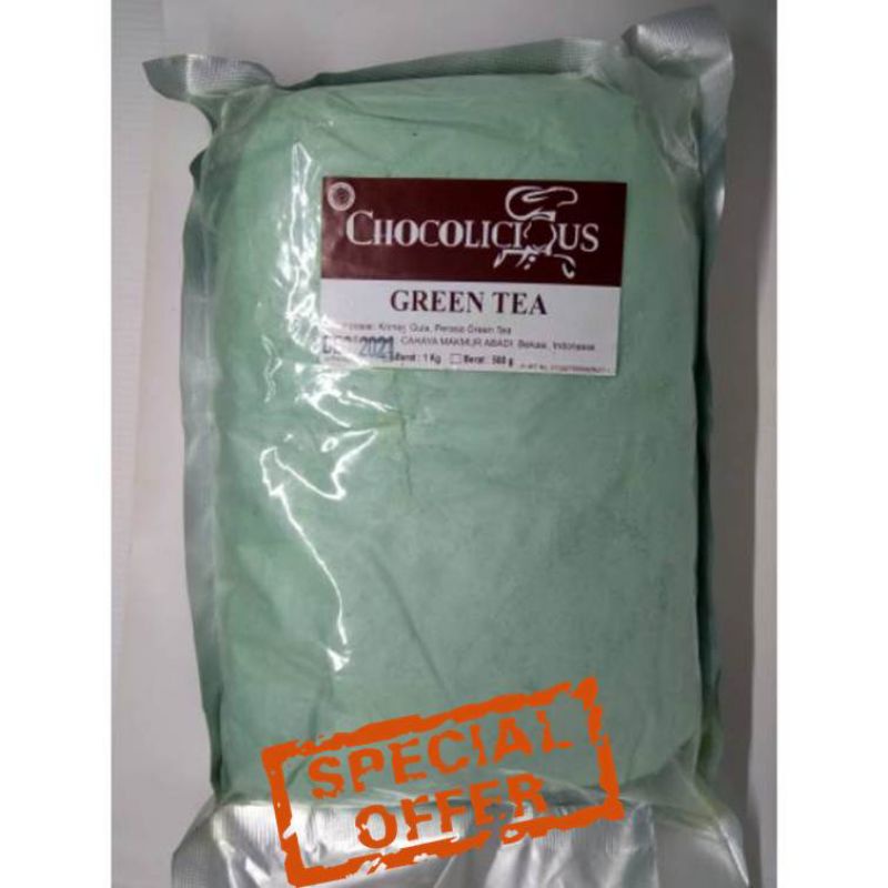 

BUBUK MINUMAN CHOCOLICIOUS GREEN TEA