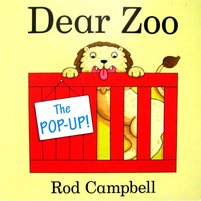 (POP-CAMPB-DEARZOO) Dear Zoo The Pop Up A Lift-the-Flap Book (Rod Campbell)