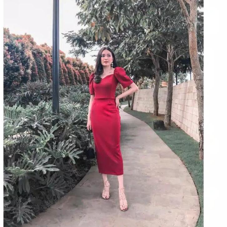 Big Sale.. DRESS SCUBA VINTAGE PREMIUM/DRESS VINTAGE/DRESS KOREA