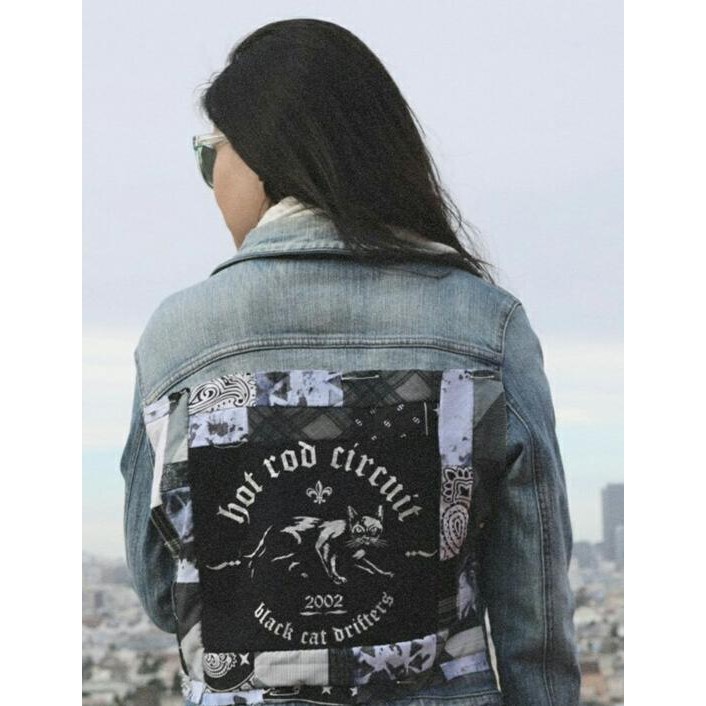 GROSIR PATCH EMBLEM CUSTOM SUKA SUKA KEREN JAKET DENIM CEWEK CCA BEST QUALITY