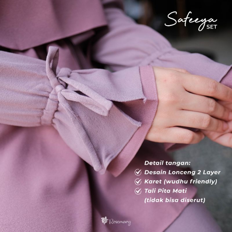 NEW ARRIVAL!! SAFEEYA SET By Rosemarybdg (Gamis+ Khimar) up-3