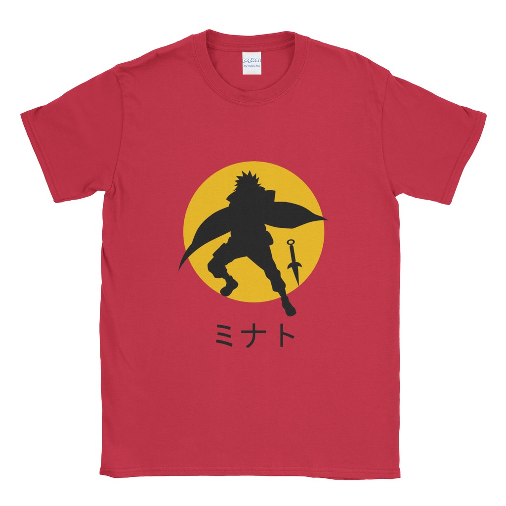 Baju Kaos Tshirt Naruto Minato Shadow