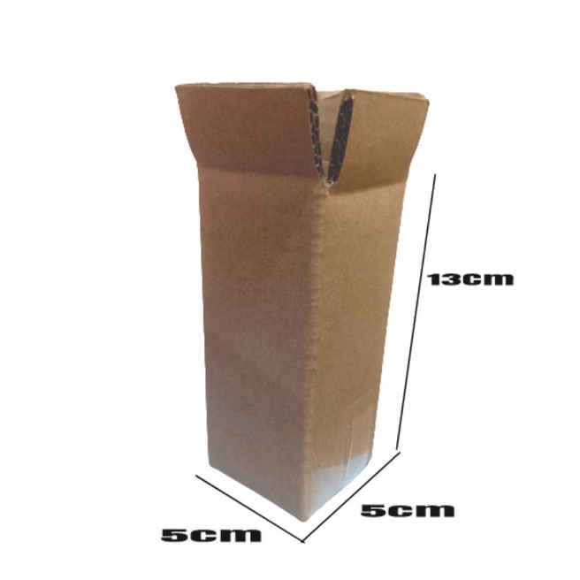 

KARDUS MINI TEBAL DOBEL WALL UKURAN 5X5X13