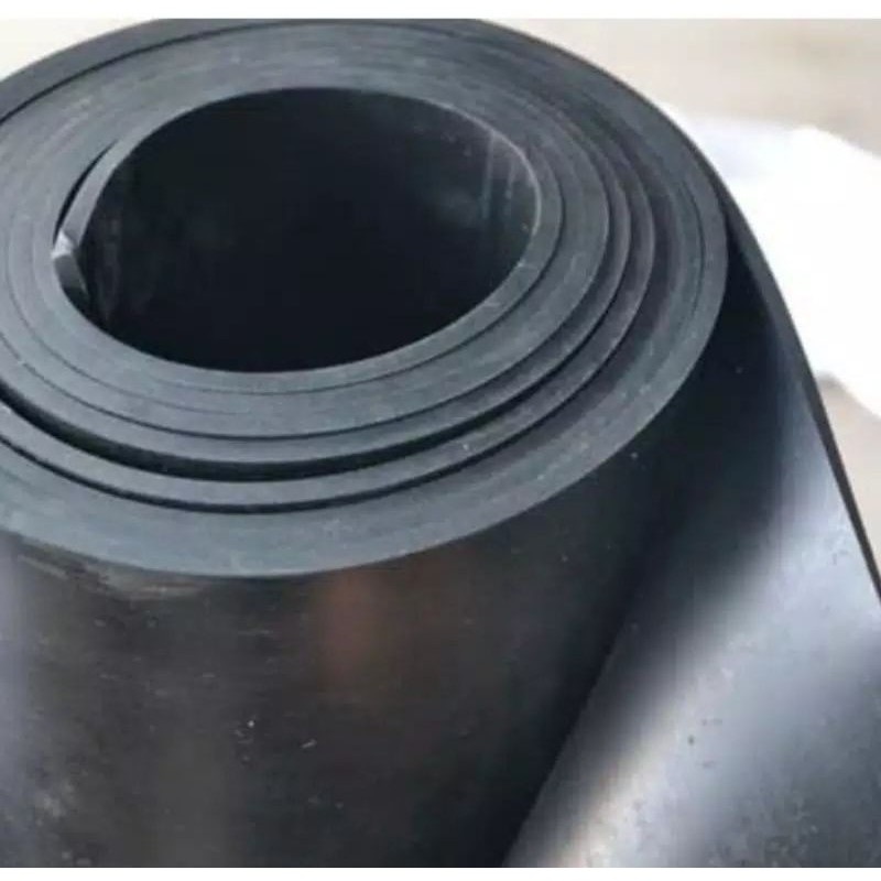 Rubber Sheet / Karet Hitam Lembaran Tebal 10mm 15cm x 100cm