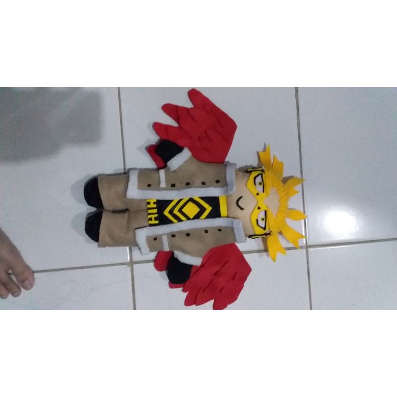 Boneka anime handmade Hawks Boku no Hero Academia