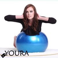 Alat fitnes / gym ball / yoga / alat gym / bola yoga / alat gym rumah - BONUS pompa angin