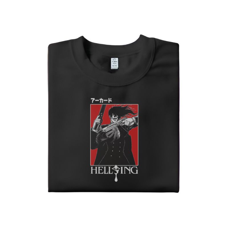 KAOS | T SHIRT | HELLSING | KAOS ANIME | HELLSING ALUCARD