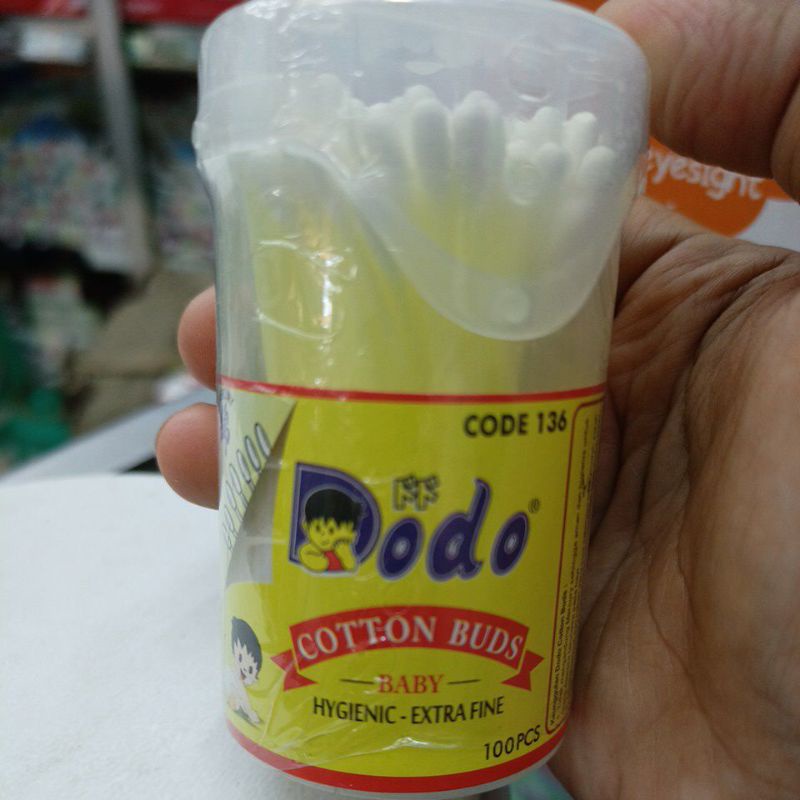 Dodo cotton buds baby isi 100 DCB136