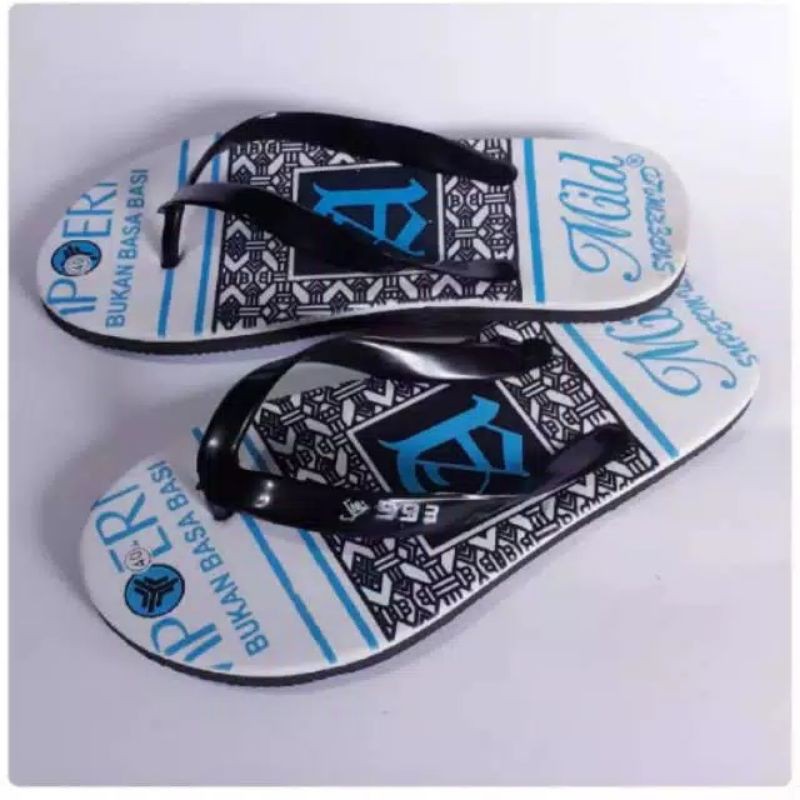 SANDAL JEPIT SANDAL FASHION PRIA MOTIF ROKO