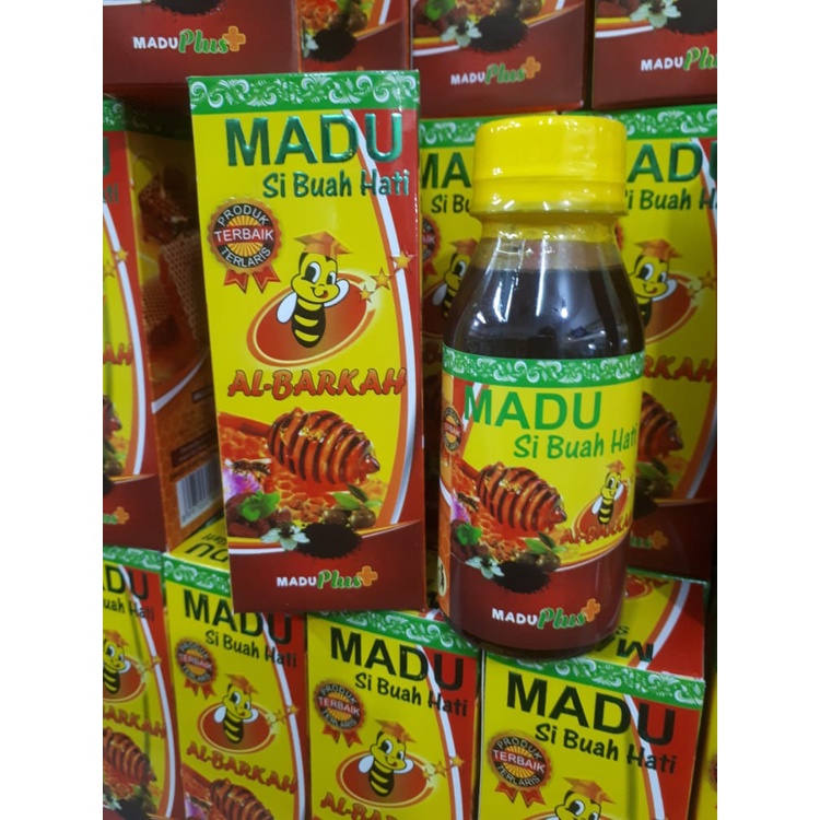 Madu Anak Si Buah Hati Al-Barkah//penambah imun//suplemen anak isi 175g