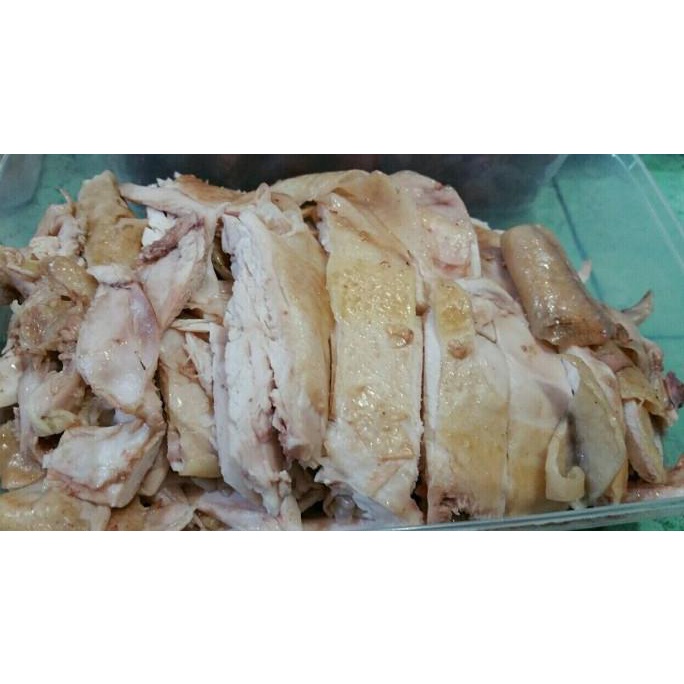 

Ayam Kampung rebus / Ayam pek cam kee. Halal
