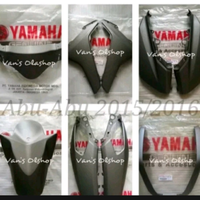 Cover full body halus set Nmax abu abu 2017-2018 original ygp ORI YAMAHA