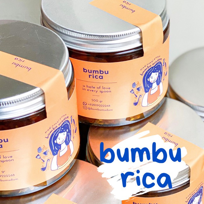 

Best Seller - Bumbu Sambal Rica Besar - Bumbu Masakan Instant & Siap Saji