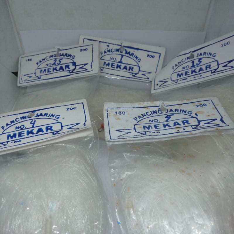 Pancing Jaring Mekar Boom net Panjang 2 Meter Jaring Pancing Ikan