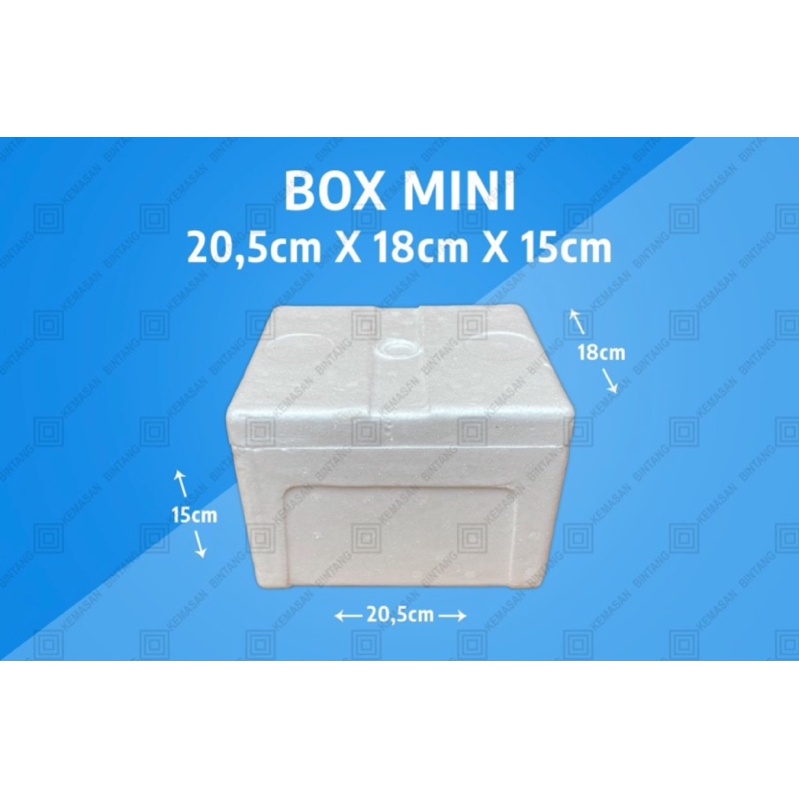 

All Chicken Mart Additional Box Styrofoam - Kecil