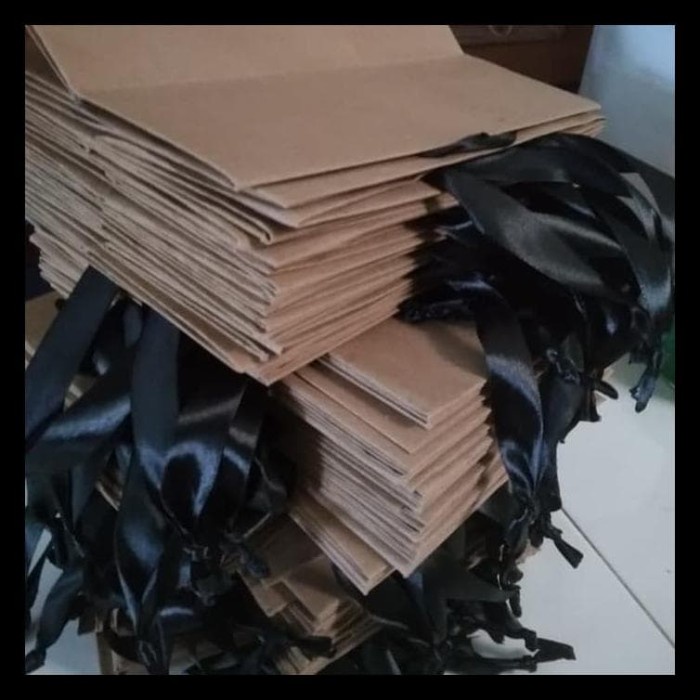 

(TERLARIS) BIG SALE Paperbag | Paper bag | Tas Kertas Bento kue kering dos nasi