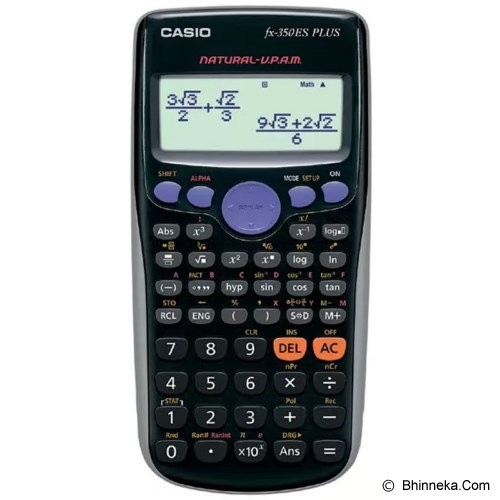 

Casio FX 350es plus (Dua layar)