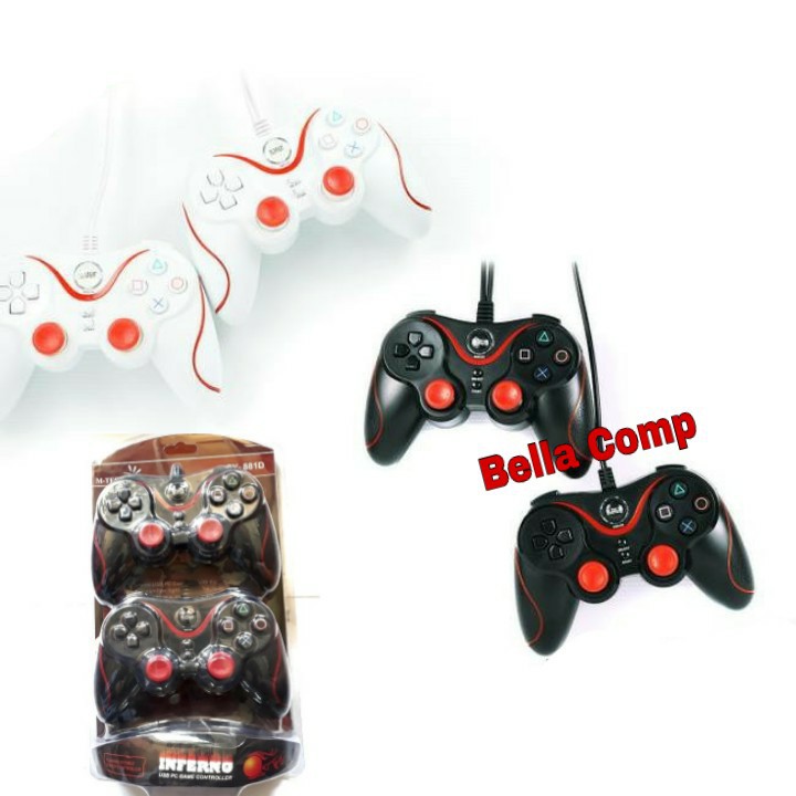 Stik PS/PC - JOYSTICK PC Gamepad/Game Pad Double Usb M-tech Inferno