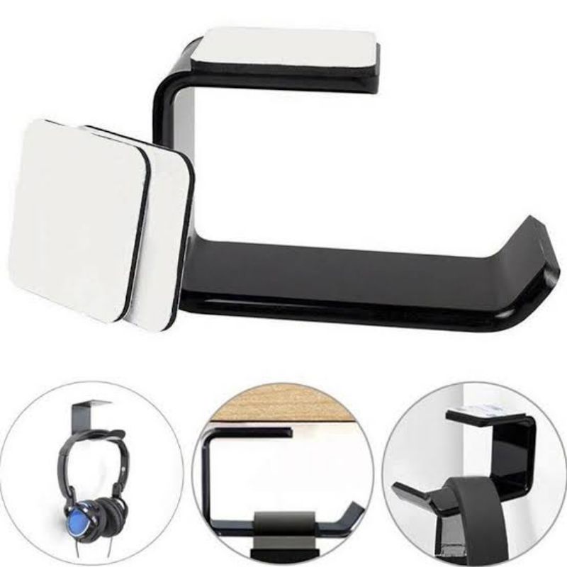 HANGER HEADPHONE EARPHONE / STAND HEADPHONE HEADSET / GANTUNGAN BRACKET STAND EARPHONE HEADSET HEADPHONE