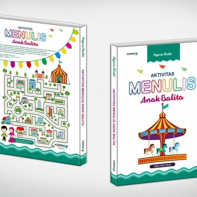 

[BISA COD] Buku aktivitas menulis anak balita