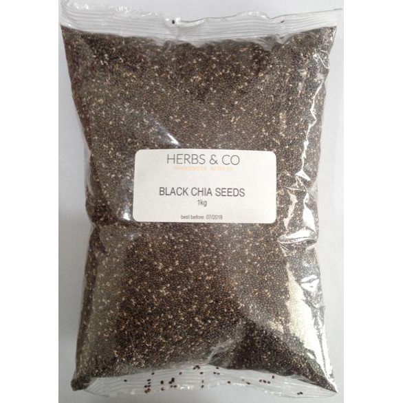 

Organic Black Chia Seed 1kg