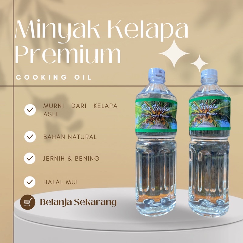 

Bio Virgin Minyak Kelapa Premiun Berkualitas [Halal MUI] Minyak Kelapa untuk masak