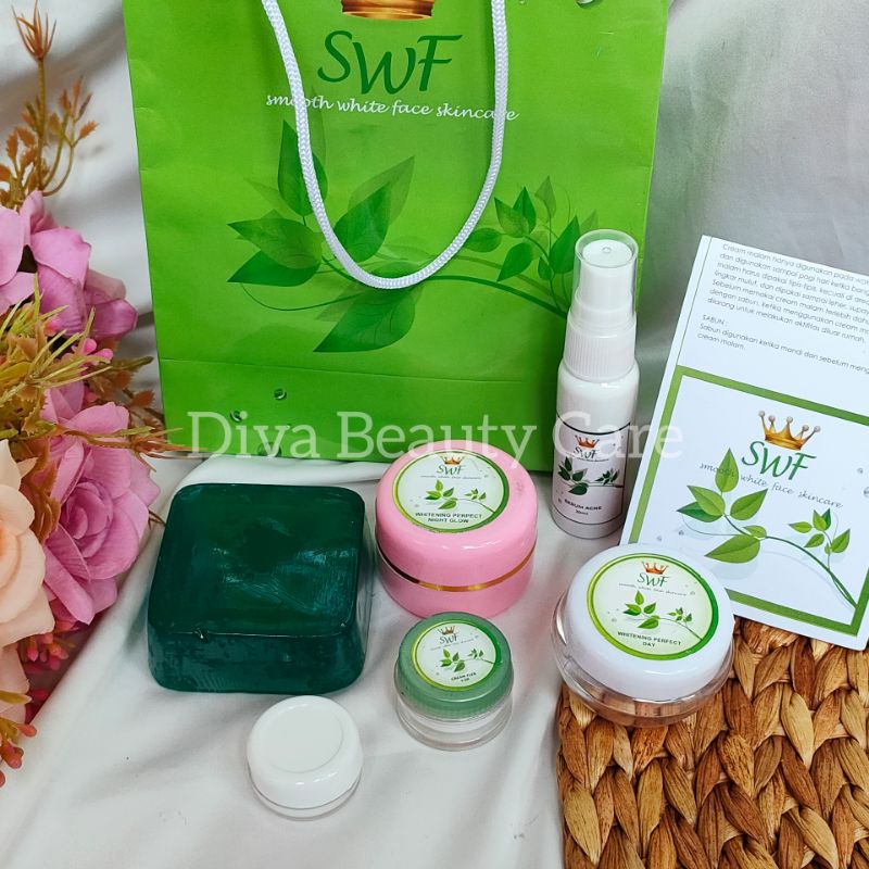 SPL/SWF SKINCARE  PAKET FLEK LENGKAP GLOWING SABUN BATANG