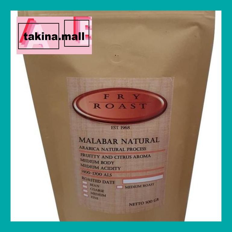 

Koptakk0 Kopi Arabika Malabar Natural 500 Gram Biji Dan Bubuk - Biji Tak05Sc