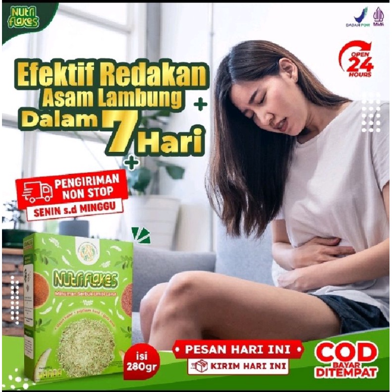 

NUTRIFLAKES Sereal Sehat Umbi Garut Solusi Untuk Gangguan Pencernaan