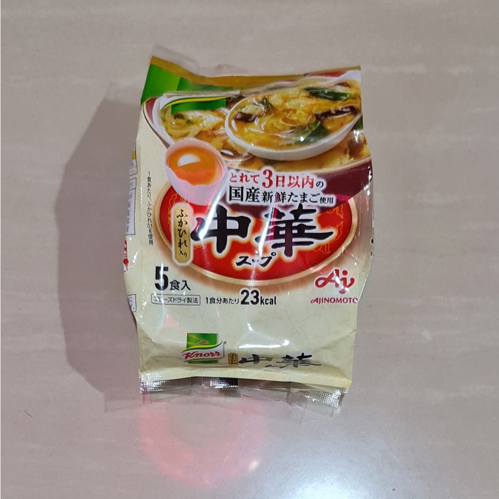 Knorr Chinese Soup Japan / Sup Rasa Ayam 5 x 5.8 Gram