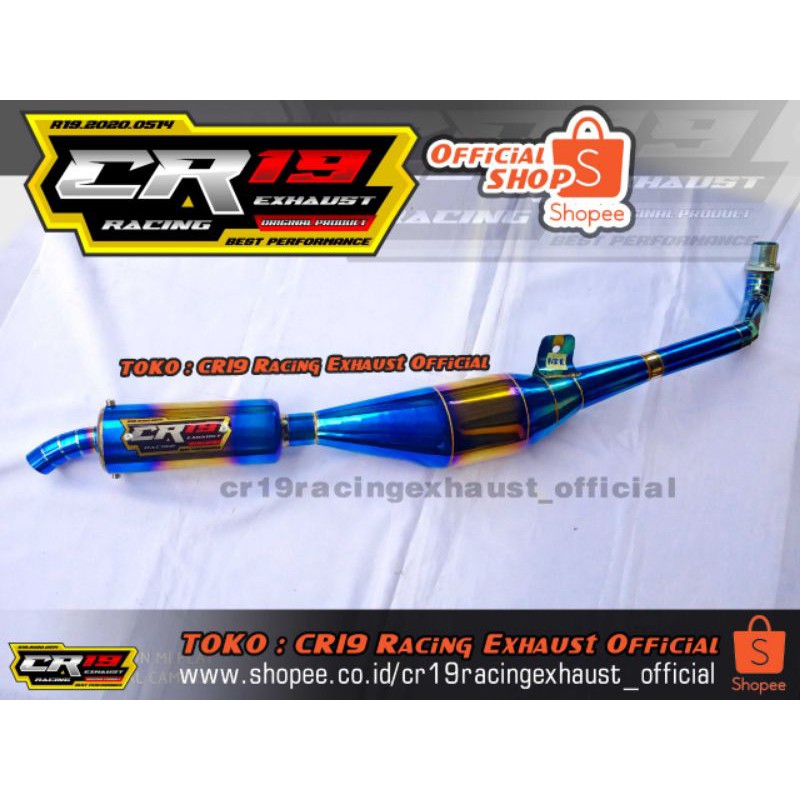 KNALPOT BLUEMOON CR19 FIZ R FOFCE ONE