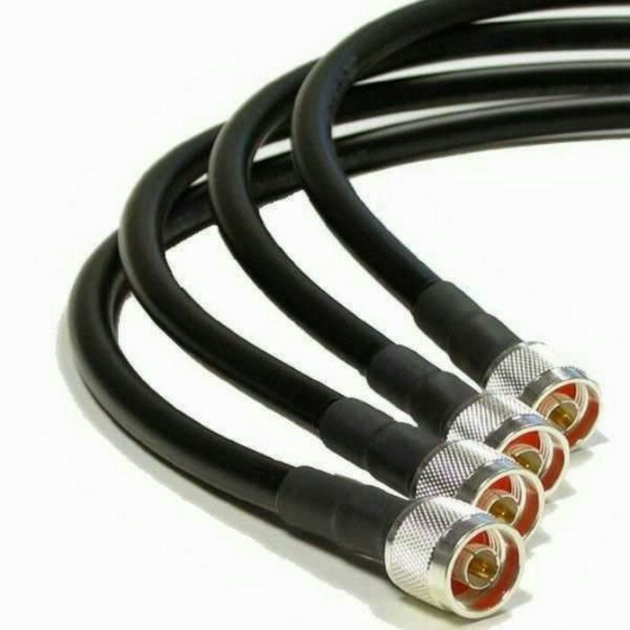 Jumper RG-214 Nmale to Nmale 1 meter Nm-Nm