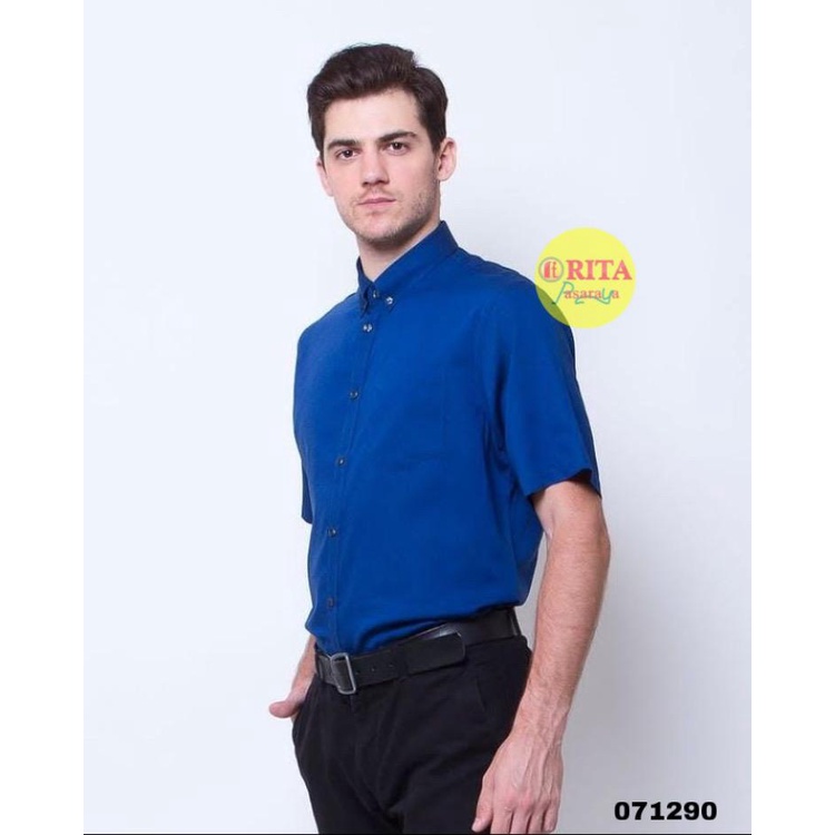 Lawell Kemeja Pria Lengan Pendek Formal