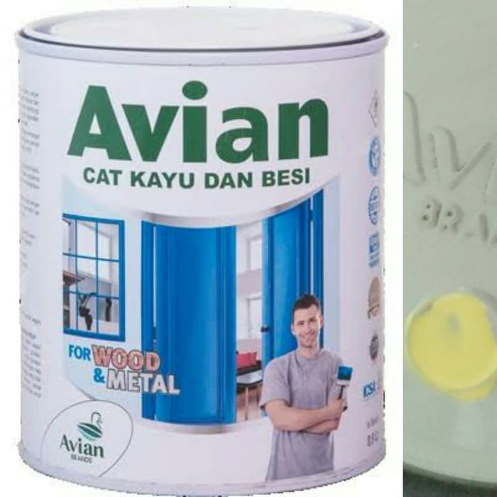 Cat Avian Kayu Dan Besi Kg Siplah