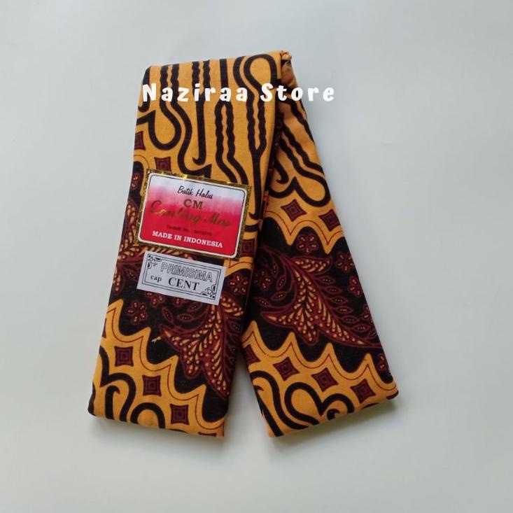 Kain Batik CANTING MAS, Kain Panjang Cap Cent Batik Katun Halus Ibu Melahirkan ▫ SMB.814677