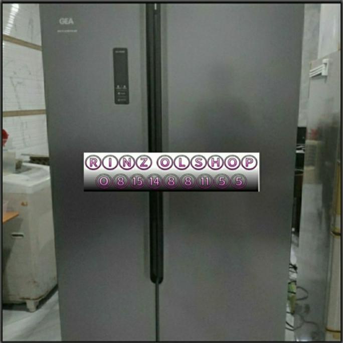 KULKAS GEA G2D-563 SIDE BY SIDE INVERTER 2 PINTU MENYAMPING Termurah