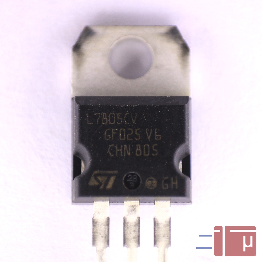 IC Voltage Regulator L7805CV 7805 Original ST