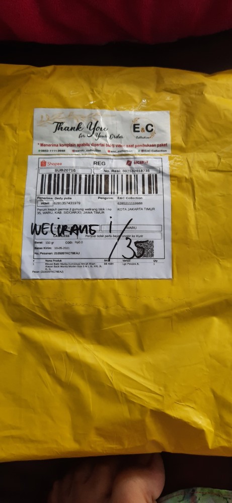 Blouse Batik Wanita Kombinasi Merah Hitam - Atasan Batik Wanita Moden Size S M L Xl Xxl 3l 4l 5l