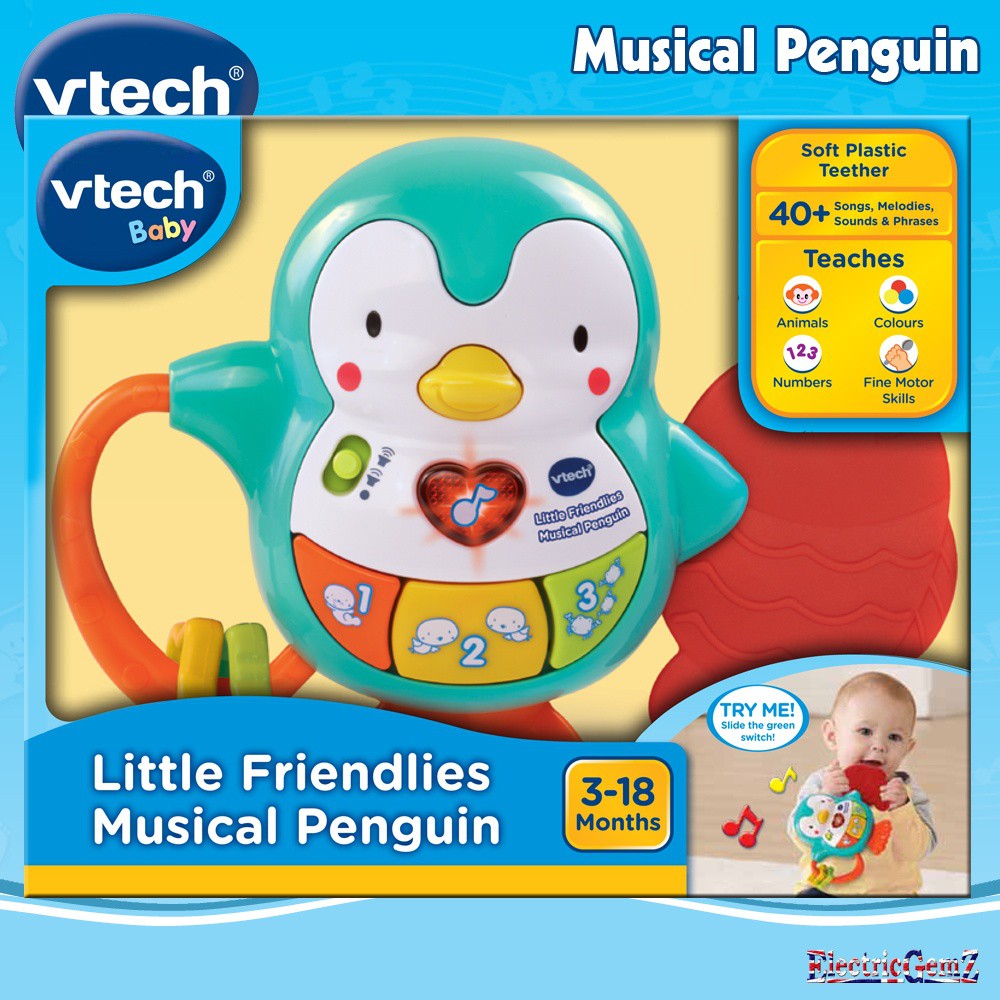 vtech little friendlies musical penguin