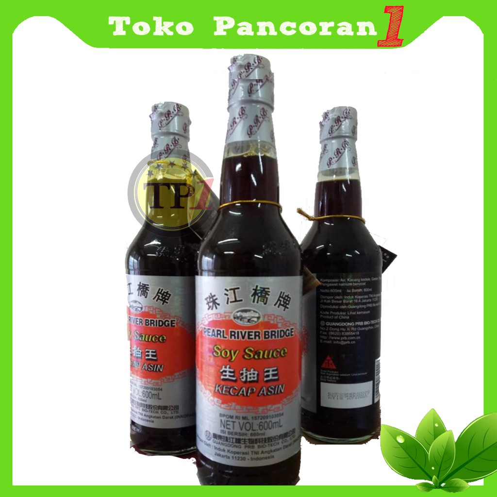 PEARL RIVER BRIDGE/PRB  Supperior Soy Sauce / Kecap Asin Botol 600 ml