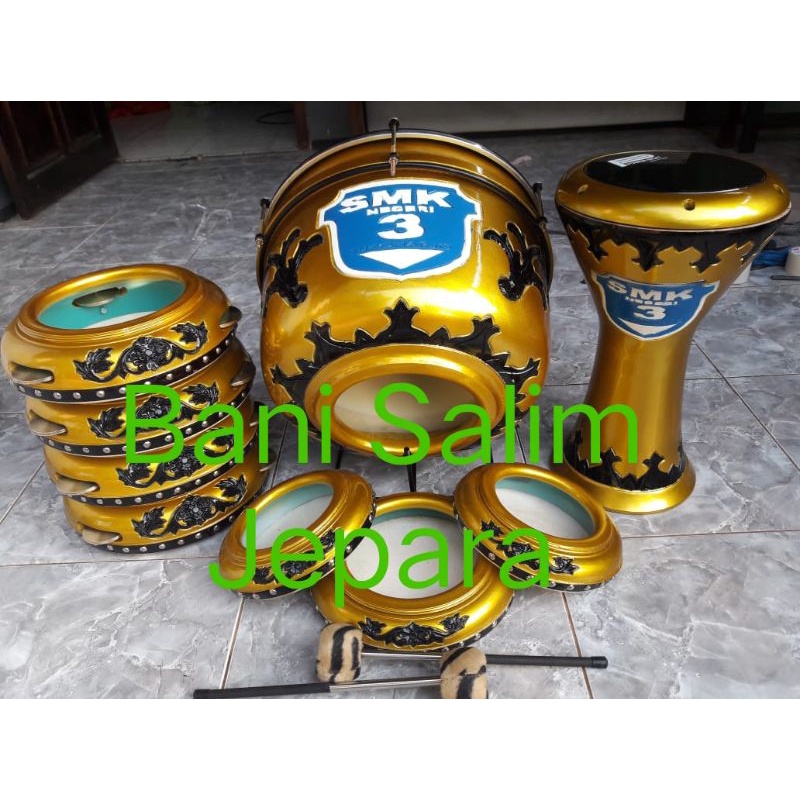 Hadroh 1 Set Ukir Bergaransi Asli Jepara