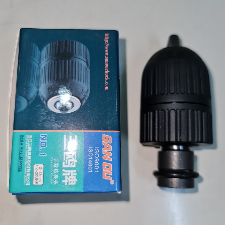 ADAPTOR KEPALA BOR DRILL CHUCK 10MM IMPACT WRENCH KEYLESS